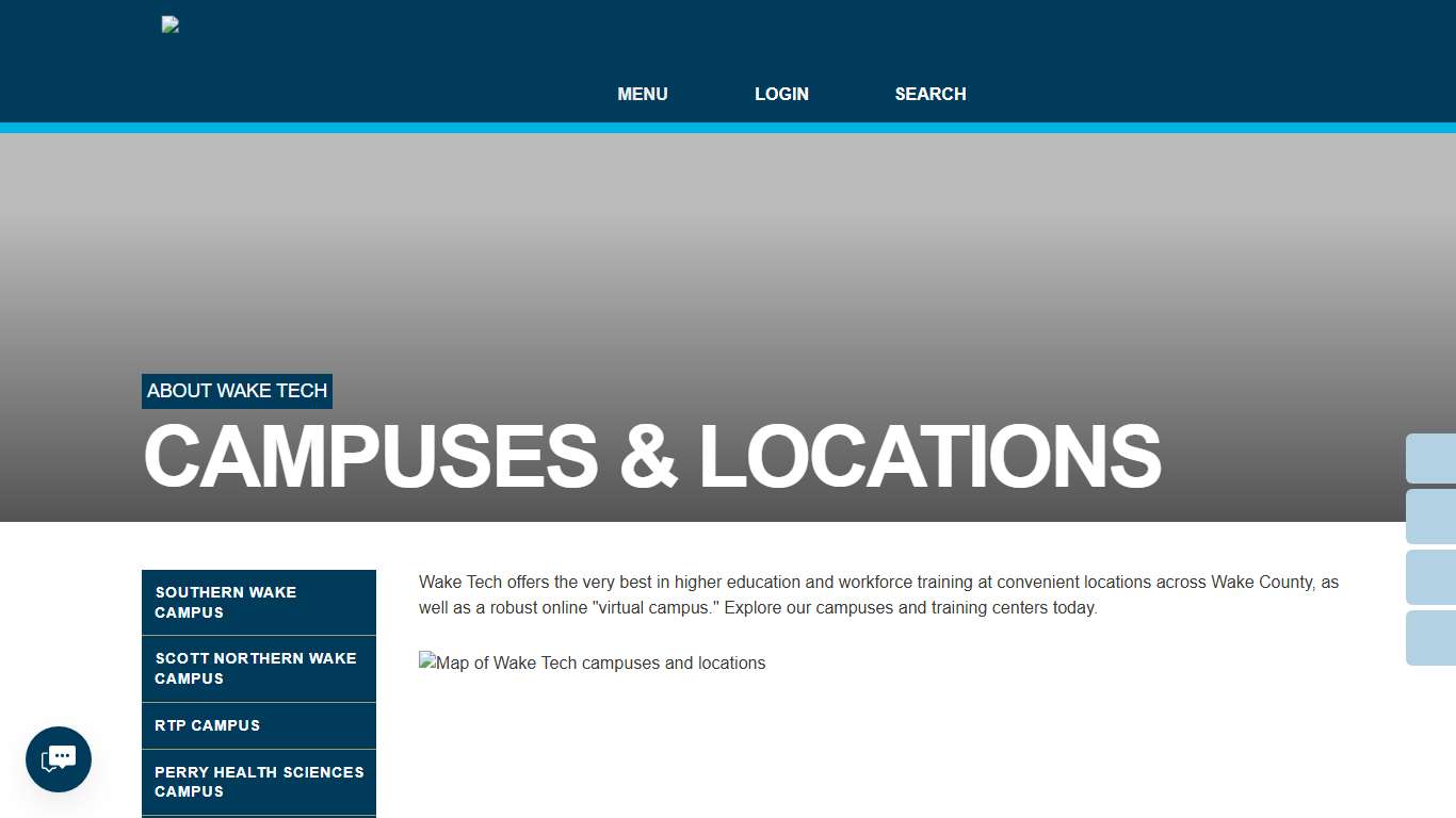 Wake Tech's Campuses & Centers Wake Tech